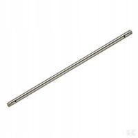 Rura 1/2" 157 cm, 4x Ø7 otwory, Stal Nierdzewna