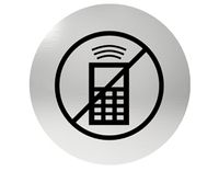 PRZYKLEJANE OZNACZENIE NA DRZWI ZAKAZ DZWONIENIA