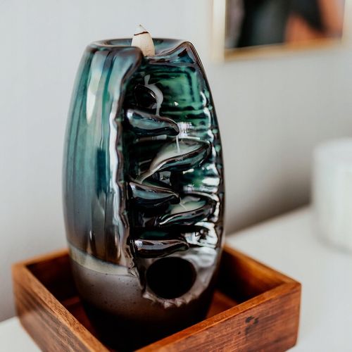 Aromatly Kominek Ceramiczny Zapachowy Kadzidło Wodospad | PREZENT na Arena.pl