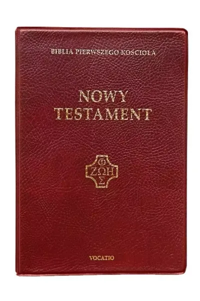 Nowy Testament BPK kieszonkowy bordo zdjęcie 1