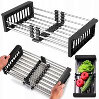 OCIEKACZ NA ZLEW SUSZARKA KOSZYK DO WARZYW NACZYŃ