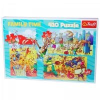 TREFL 12055 Puzzle Rodzinne Siatkowka 410 El. NEW