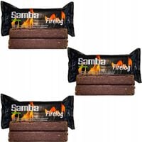 Podpałka Kominkowa SAMBA FIRELOG 1,1kg – Idealna na Zimę, 2-3h Palenia