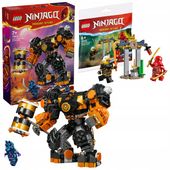 LEGO Ninjago Mech żywiołu ziemi Cole’a 71806 + Bitwa Kaia i Raptona