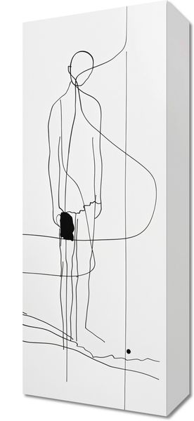 Obraz 20x50cm Samotna Wędrówka zdjęcie 1