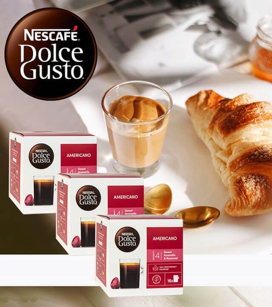 Kawa NESCAFE DOLCE GUSTO AMERICANO 3 x 16 szt zdjęcie 4