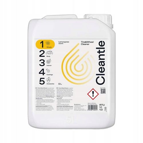 Cleantle Tire & Wheel Cleaner 5L na Arena.pl