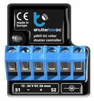 BleBox shutterBoxDC v2 sterownik rolet żaluzji markiz siłowników 12-24V