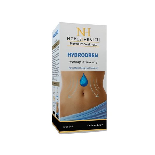 Noble Health Hydrodren 60 kaps. zdjęcie 1