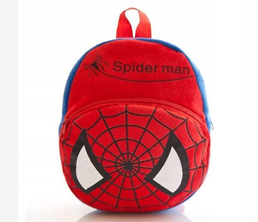 Plecak przedszkolny pluszowy Spiderman zdjęcie 1