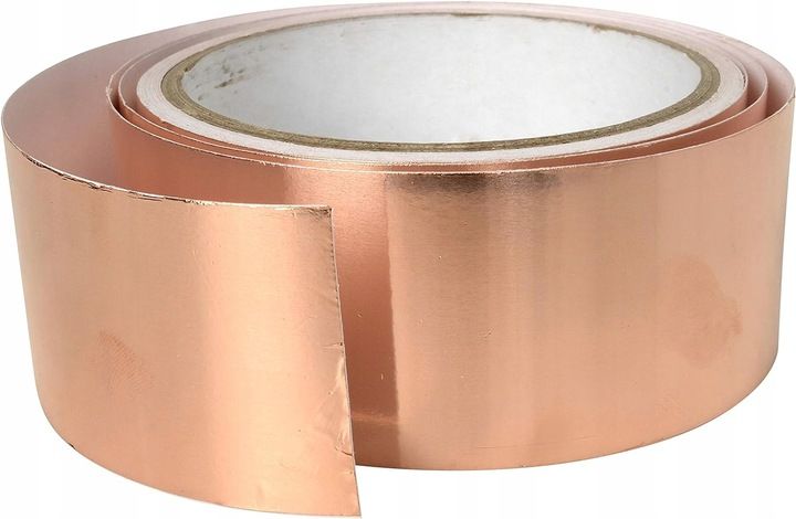 TAŚMA MIEDZIANA ODSTRASZAJĄCA ŚLIMAKI PRZECIW ŚLIMAKOM SAMOPRZYLEPNA 25M zdjęcie 12