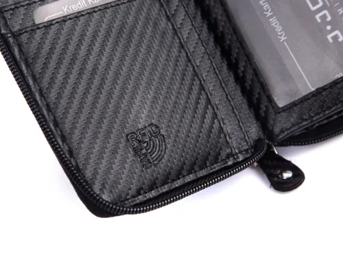 portfel męski czarny j jones zapinany na zamek – klasyczny i praktyczny na Arena.pl