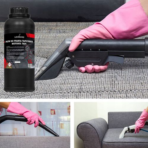 ODKURZACZ PIORĄCY DO TAPICERKI DYWANÓW 10W1 ZESTAW SSAWEK MOCNY PŁYN 1L na Arena.pl