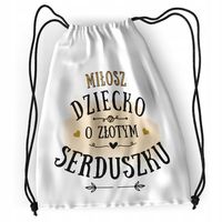 Plecak Sportowy Szkolny Dla Miłosza Syna Dziecka Z Nadrukiem Ze Zdjęciem