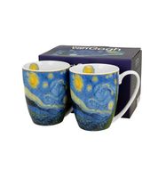ZESTAW 2 KUBKÓW DUO VAN GOGH STARRY NIGHT 380 ML