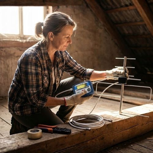 MIERNIK SYGNAŁU DVB T2 RED EAGLE ANT300 Z KOMPASEM PODŚWIETLENIE ETUI na Arena.pl