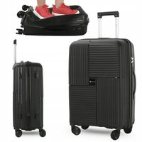 WALIZKA MAŁA NIEZNISZCZALNA KABINOWA PODRÓŻNA BAGAŻ NA KÓŁKACH "M"