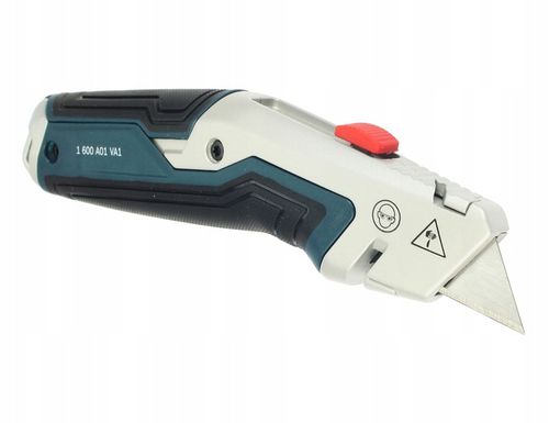 Nóż chowany na ostrza trapezowe BOSCH + 3 ostrza na Arena.pl