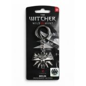 Wolf Medallion | 8 cm | Metal | Brelok Gamingowy | Witcher