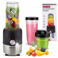 BLENDER KIELICHOWY ROZDRABNIACZ 2-w-1 500W 650ml 250ml KAMILLE 6760