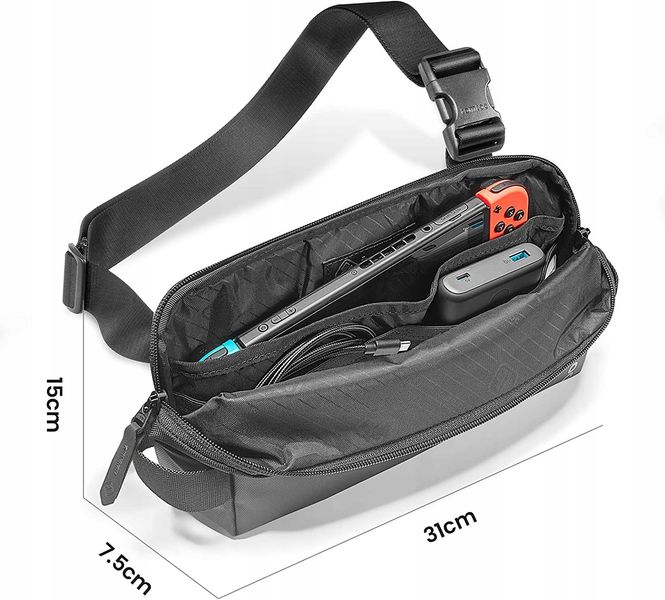 Torba Tomtoc Explorer-T21 S 4l (czarny) zdjęcie 3