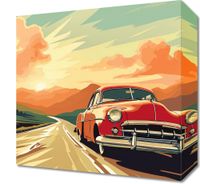 Obraz 30x30cm Przygoda Czeka