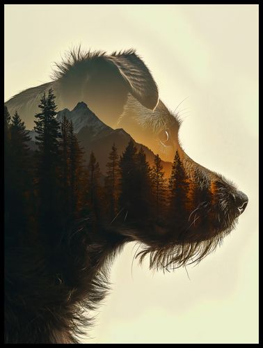 Plakat 60x80cm Psi Duch Lasu na Arena.pl