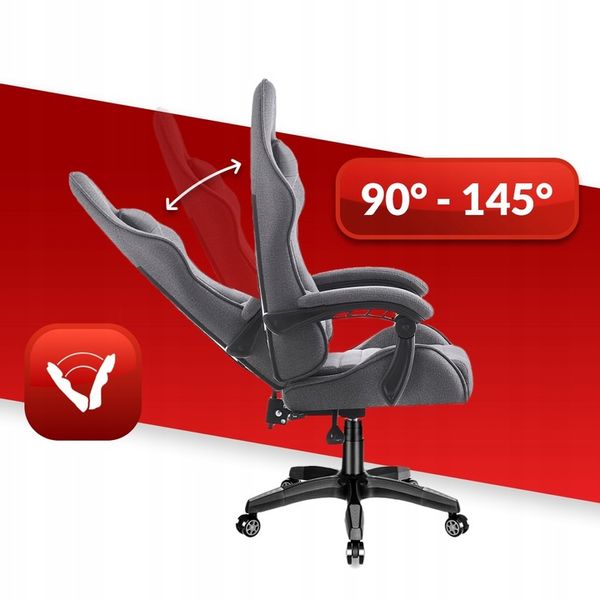 FOTEL GAMINGOWY DLA GRACZA BIUROWY HELL'S zdjęcie 8