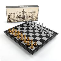 Szachy Magnetyczne Podróżne z Nadrukiem na Opakowaniu Prezent dla Niego