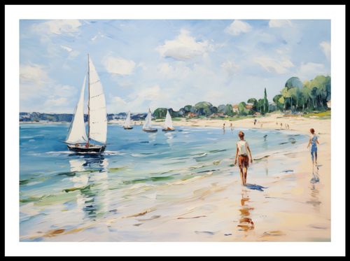 Plakat 70x50cm Życie na Brzegu na Arena.pl