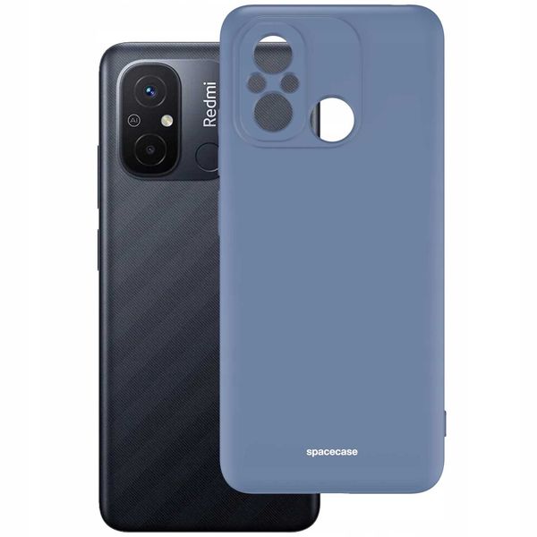 Spacecase Silicone Case Redmi Redmi 12C Blue zdjęcie 2