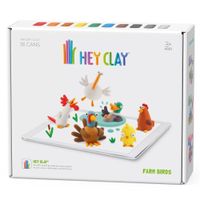 HEY CLAY MASA PLASTYCZNA - PTAKI Z FARMY 0378