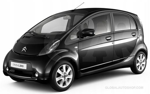 CITROEN C-ZERO -Listwy CHROM na drzwi boczne dekoracyjne chromowane zdjęcie 1