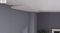 Listwa sufitowa DLSU10 2,5cm x 10cm gzyms sztukateria ozdobna XPS DECOREM
