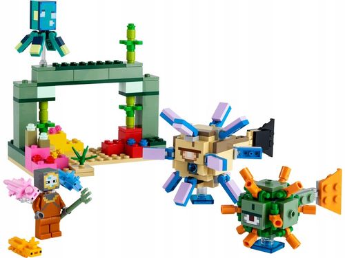 LEGO Minecraft 21180 Walka ze strażnikami na Arena.pl