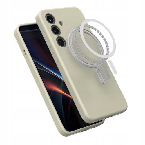 Spacecase Silicone Mag Galaxy S25 Beige na Arena.pl