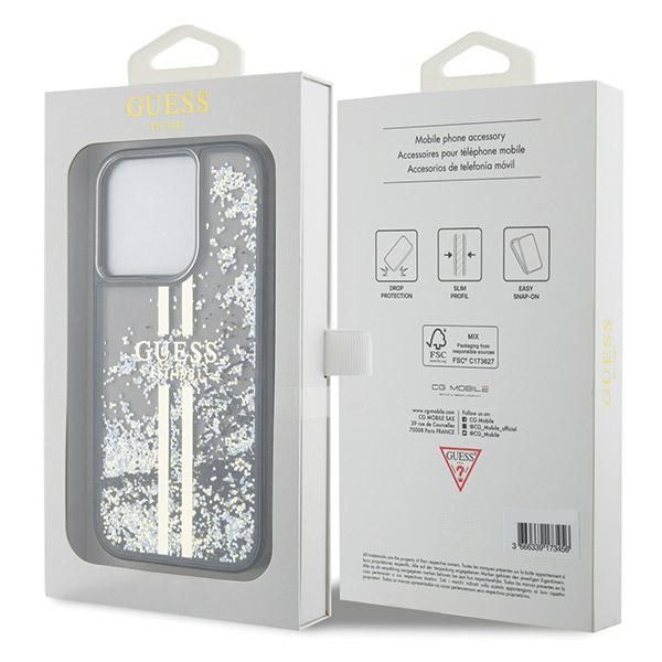 Etui Guess do iPhone 15 Pro, Czarny zdjęcie 8