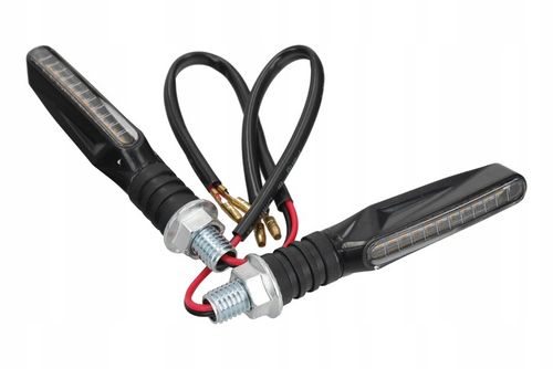 Kierunkowskazy LED pływające dynamiczne 2 sztuki M10x1,5 mm na Arena.pl