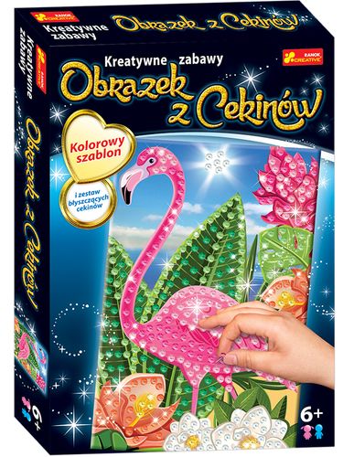 Cekinowy obrazek. Flaming 43909. na Arena.pl
