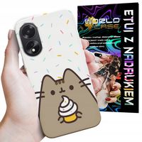 ETUI CASE DO OPPO A78 5G / A58 5G - SŁODKI KOTEK KOT OBUDOWA PLECKI