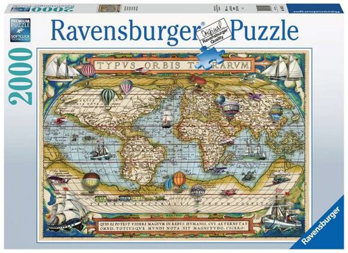Puzzle 2000 Elementów Dokoła Świata na Arena.pl