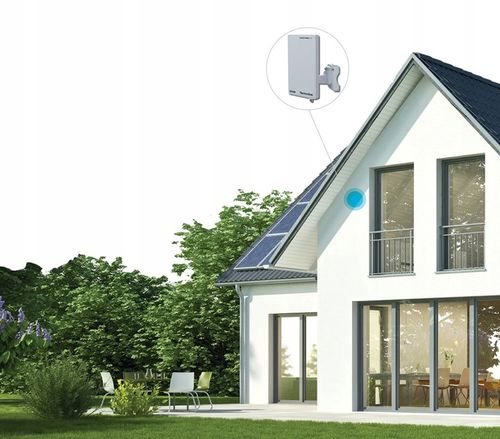 Antena TV DVB-T2 Cyfrowej Telewizji Naziemnej UHF VHF Wzmacniacz 30dB Kabel na Arena.pl