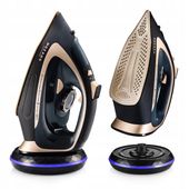 ŻELAZKO BEZPRZEWODOWE PAROWE DUŻA MOC 2600W DOBRY