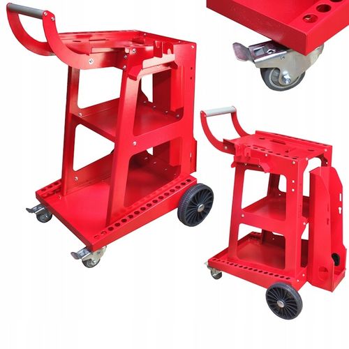 PROFESJONALNY SOLIDNY WÓZEK SPAWALNICZY MIG TIG PLASMA SPOTTER KOŁA IDEAL na Arena.pl