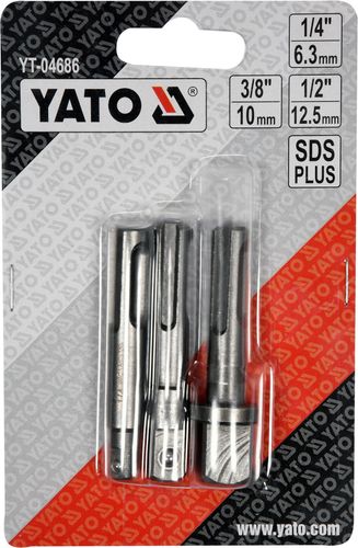 ADAPTER SDS PLUS DO NASADEK 1/4'', 3/8'', 1/2'' - YT-04686 na Arena.pl