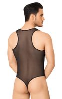 body siateczkowe softline 4609 czarny m/l