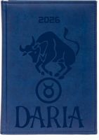 Kalendarz A6 2026 książkowy TYGODNIOWY twój ZNAK ZODIAKU IMIĘ