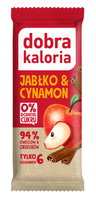 Baton Daktylowy Jabłko & Cynamon 35 g - Bez Cukru, Wegański, Bez Glutenu