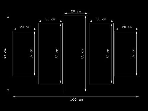 70 100CM OBRAZ 5 ELEM TOKYO MOST TĘCZOWY DRUK PŁÓTNO na Arena.pl