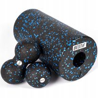 ZESTAW EPP BESTIF ROLLER WAŁEK DO MASAŻU ĆWICZEŃ PIŁKA DUOBALL 3w1